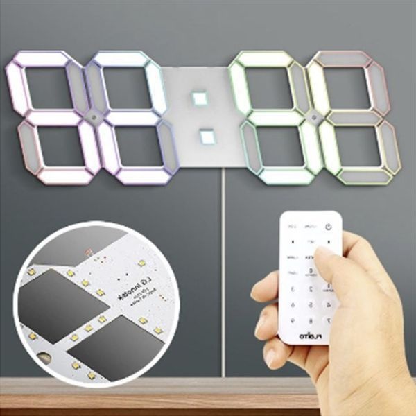 한반도 LED벽시계 무소음 벽걸이전자시계(WE71699)