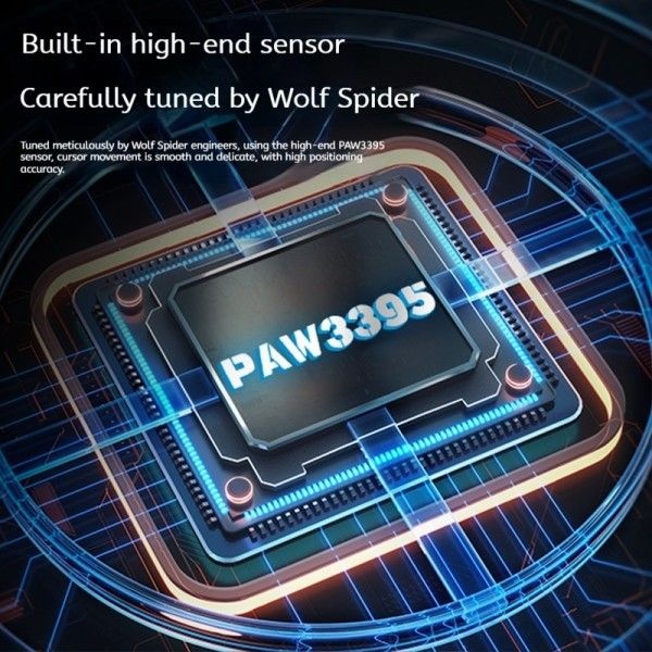 [해외] 마우스 키보드 SC680 무선 게임용 3모드 ORTS 3395