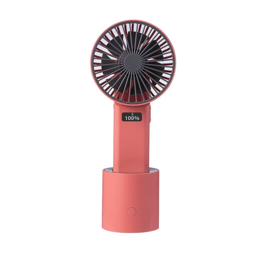 C타입 선풍기 휴대용 탁상용 충전 배터리 회전형 미니  W8FB575