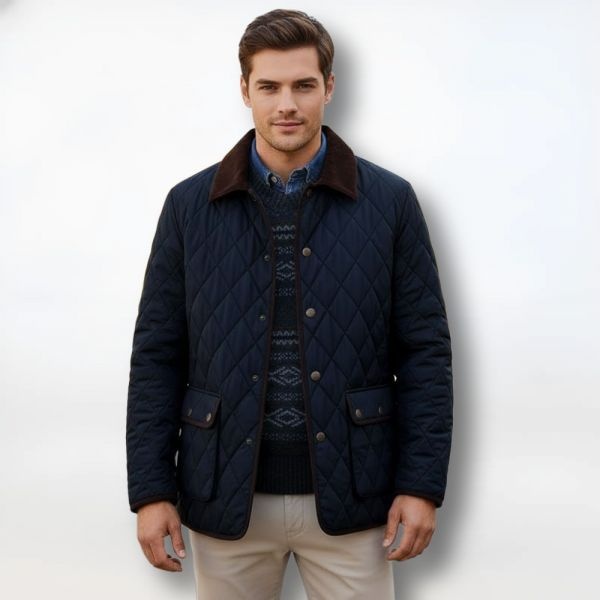 다니엘크레뮤 이태리 울캐시패드 퀼팅 자켓 재킷989547