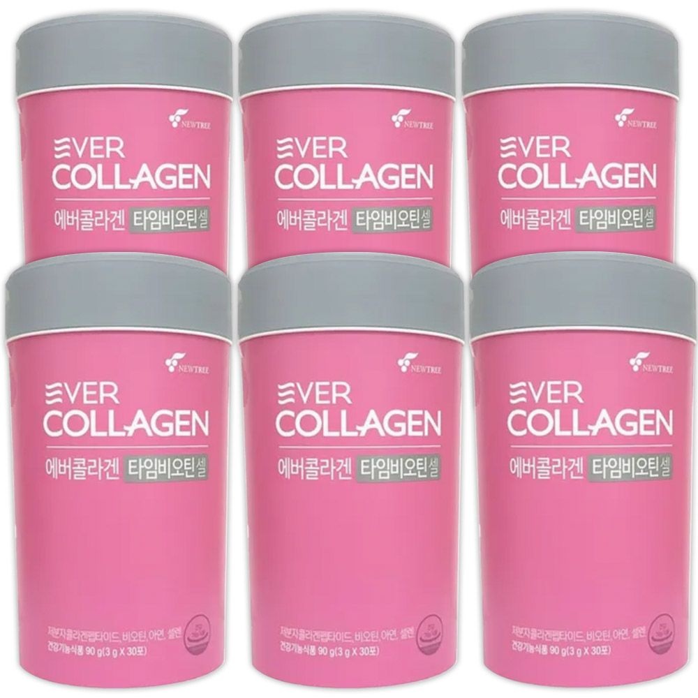에버콜라겐 타임비오틴 셀 3g 30포 6개