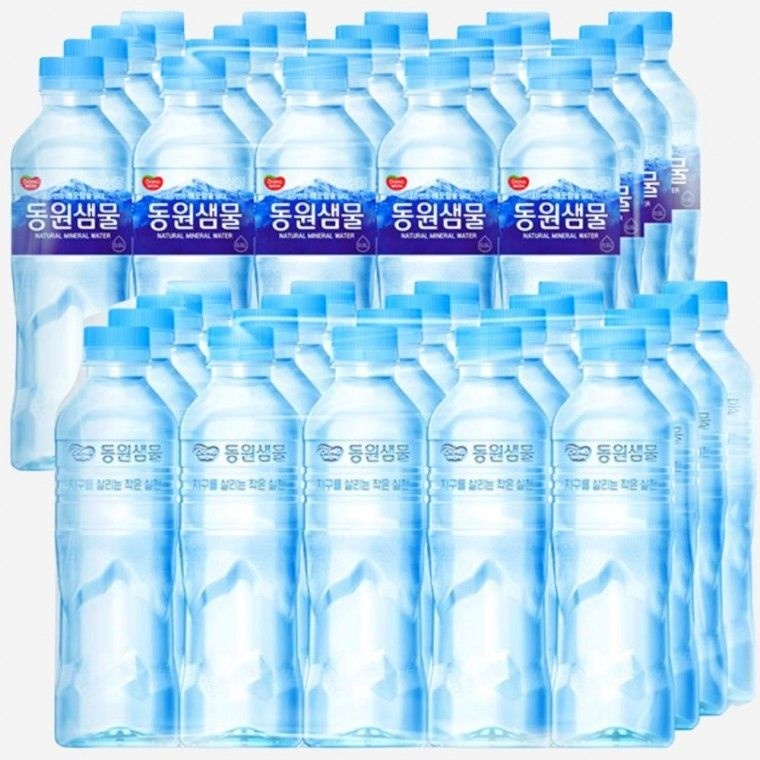 동원샘물 무라벨 500mlX406080입 생수