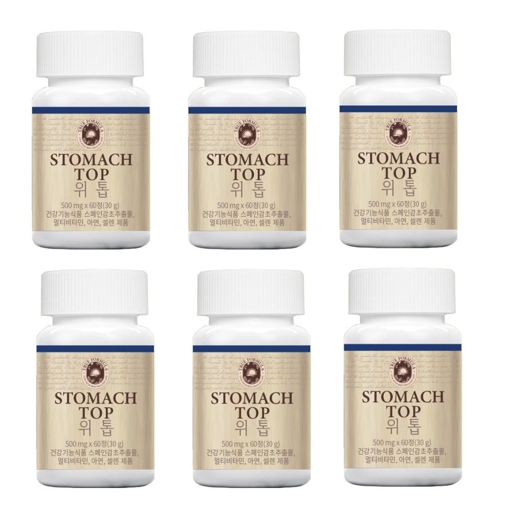 네추럴에프앤피 위톱 위 위탑 위에 보호 좋은 점막 건강기능식품 6개 MJ