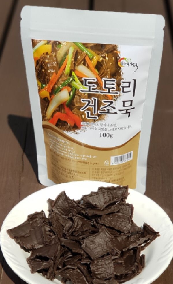 (무료배송)지리산 청정자연의 맛 그대로 춘향골 참묵/도토리건조묵 100g x 5ea
