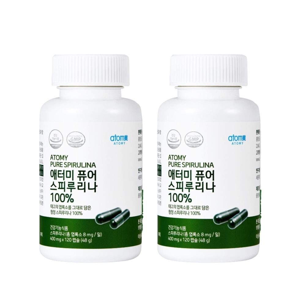 애터미 스피루리나 애토미 스피룰리나 에토미 에터미 아토미 스피리루나 2개 MJ