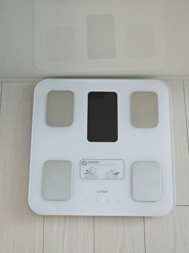 앳플리 TX 정확한 몸무게 저울 더블스마트인 바디체중계 체지방 가정용 전자 기계