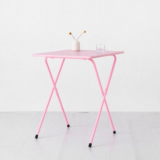 UnKnown GOSI 접이식테이블 60 SM-614 핑크 7503.4515 당일발송