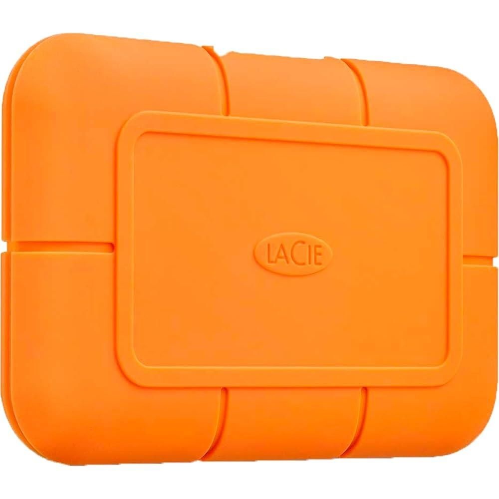 [해외] LaCie 견고한 SSD 500GB, 외장 SSD, USB-C, USB 3.0, 썬더볼트 3, 익스트림 워터 및 3m 낙하 저항, 맥, PC (STHR500800)