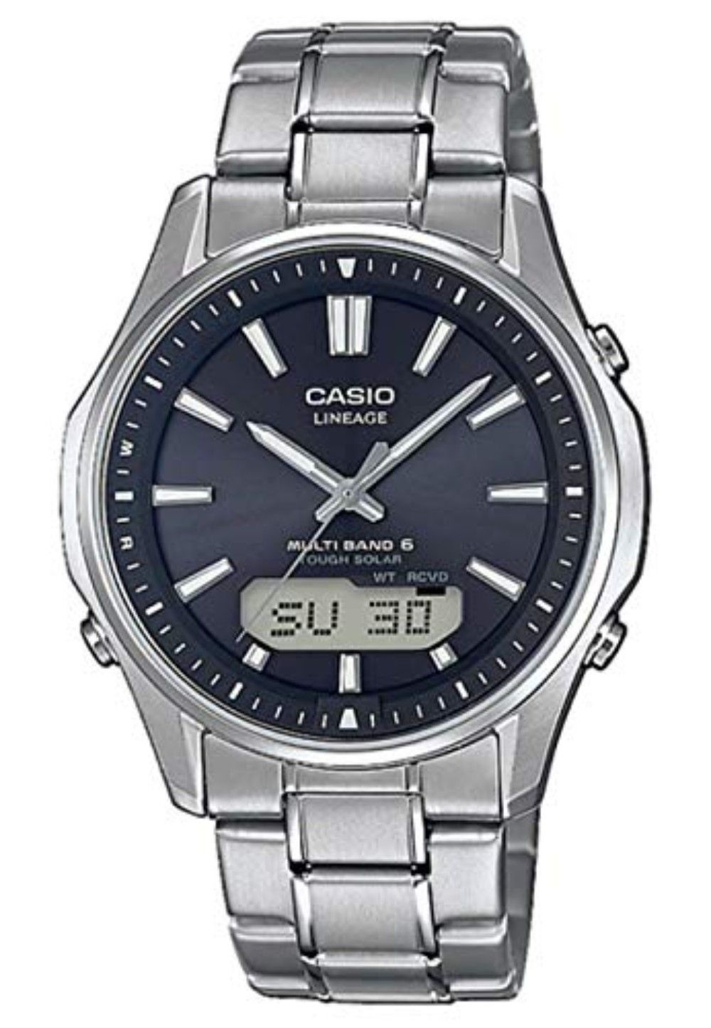 [해외] Casio 카시오 남성 티타늄 솔라 손목시계 LCW M100TSE 1AJF