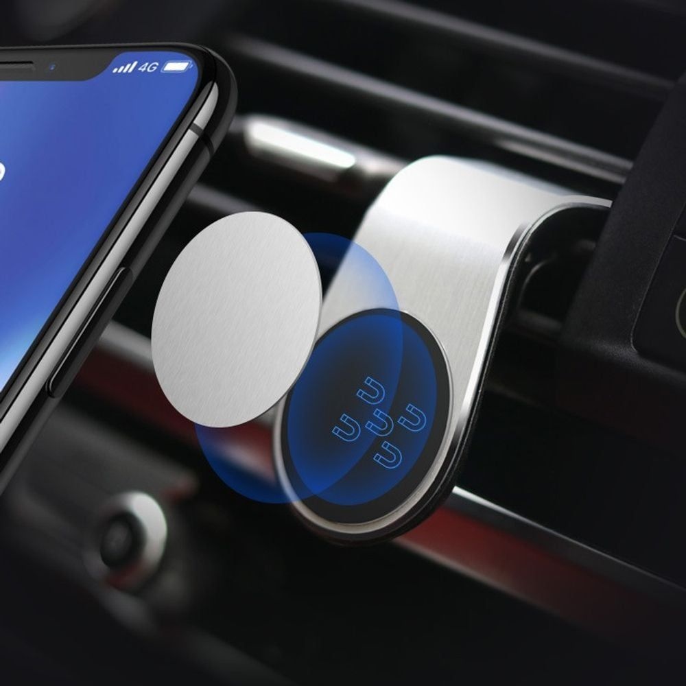 자동차 송품구 휴대폰 자석 거치대 차량폰 마그네틱