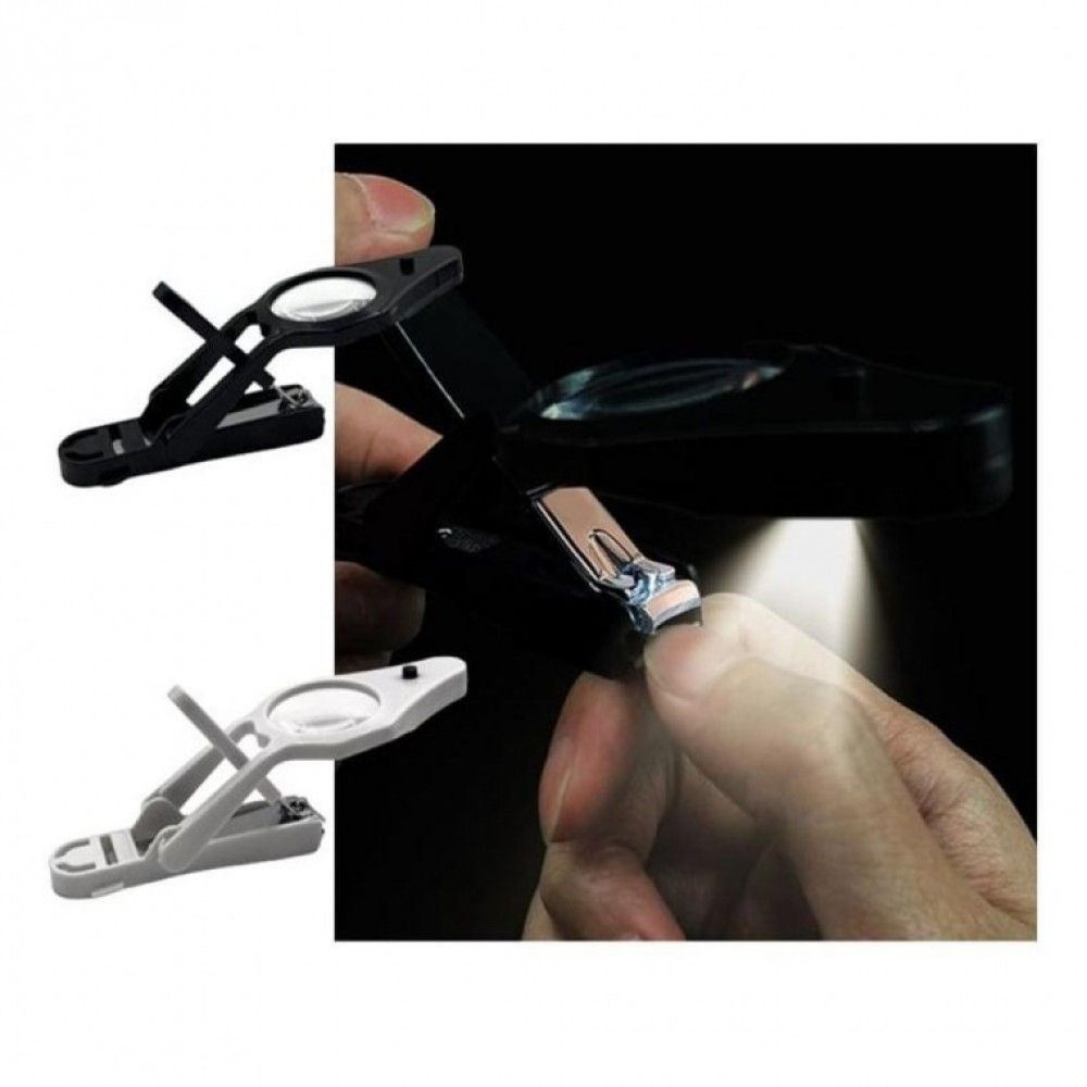 어르신 돋보기 LED 손톱 확대경 뷰티용품 네일케어도구 노인 발톱깎이