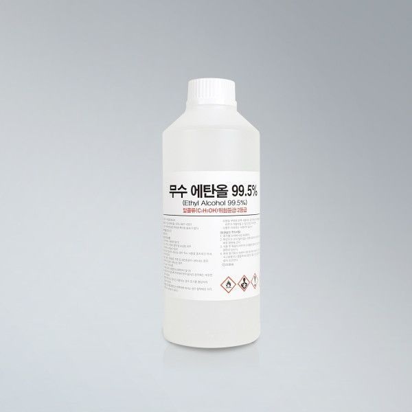 크로바 무수에탄올 99% 소독용 알콜 에틸 알코올 1L