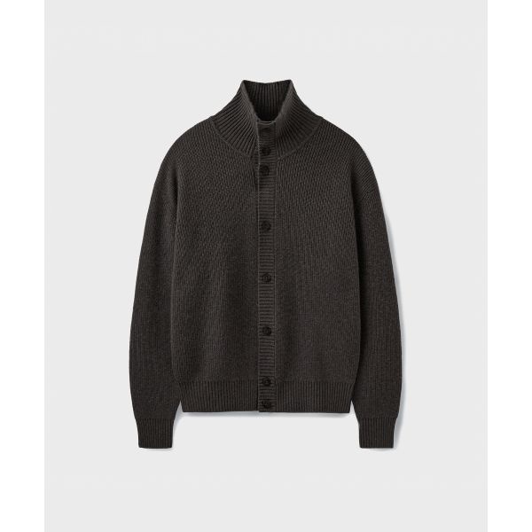 UNION BLUE 유니온블루 UNION BLUE 1월 22일 배송 STRUCTURED CROP SHIFT CARDIGAN KH