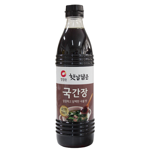 [온누리7%혜택]청정원 햇살담은 자연숙성 국간장 840ml