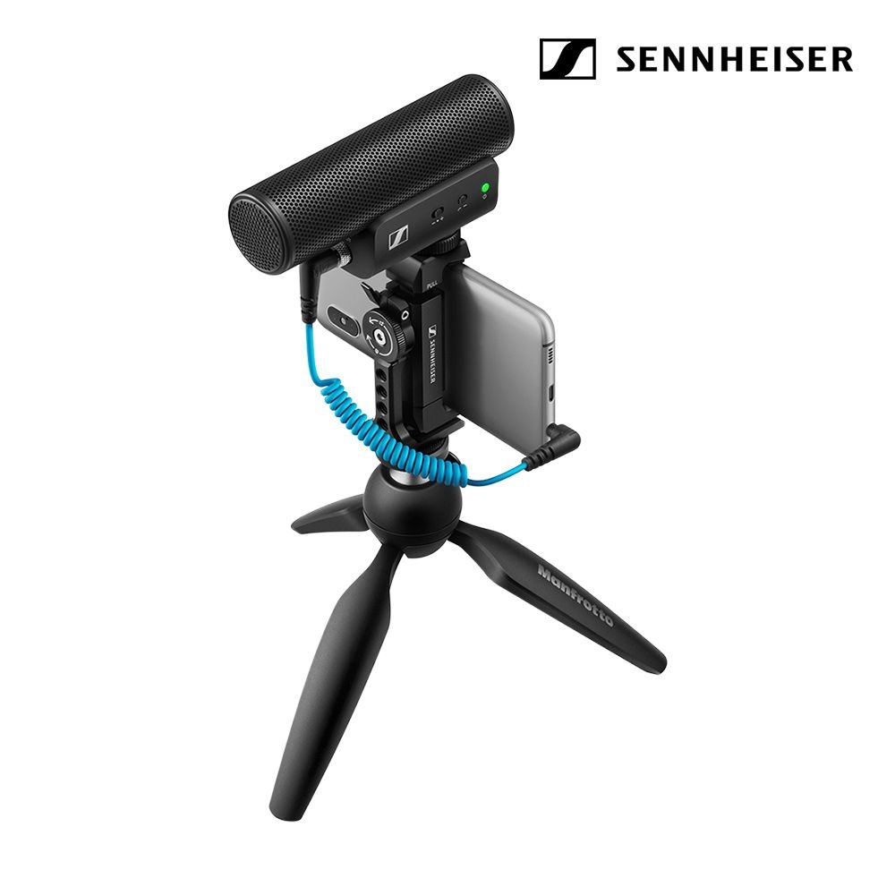 상품상세참조 젠하이저 MKE 400 Mobile kit 촬영용 핸드폰마이크 유튜브 방송 카메라 스마트폰 휴대용 샷건 마이크 모바일 키트