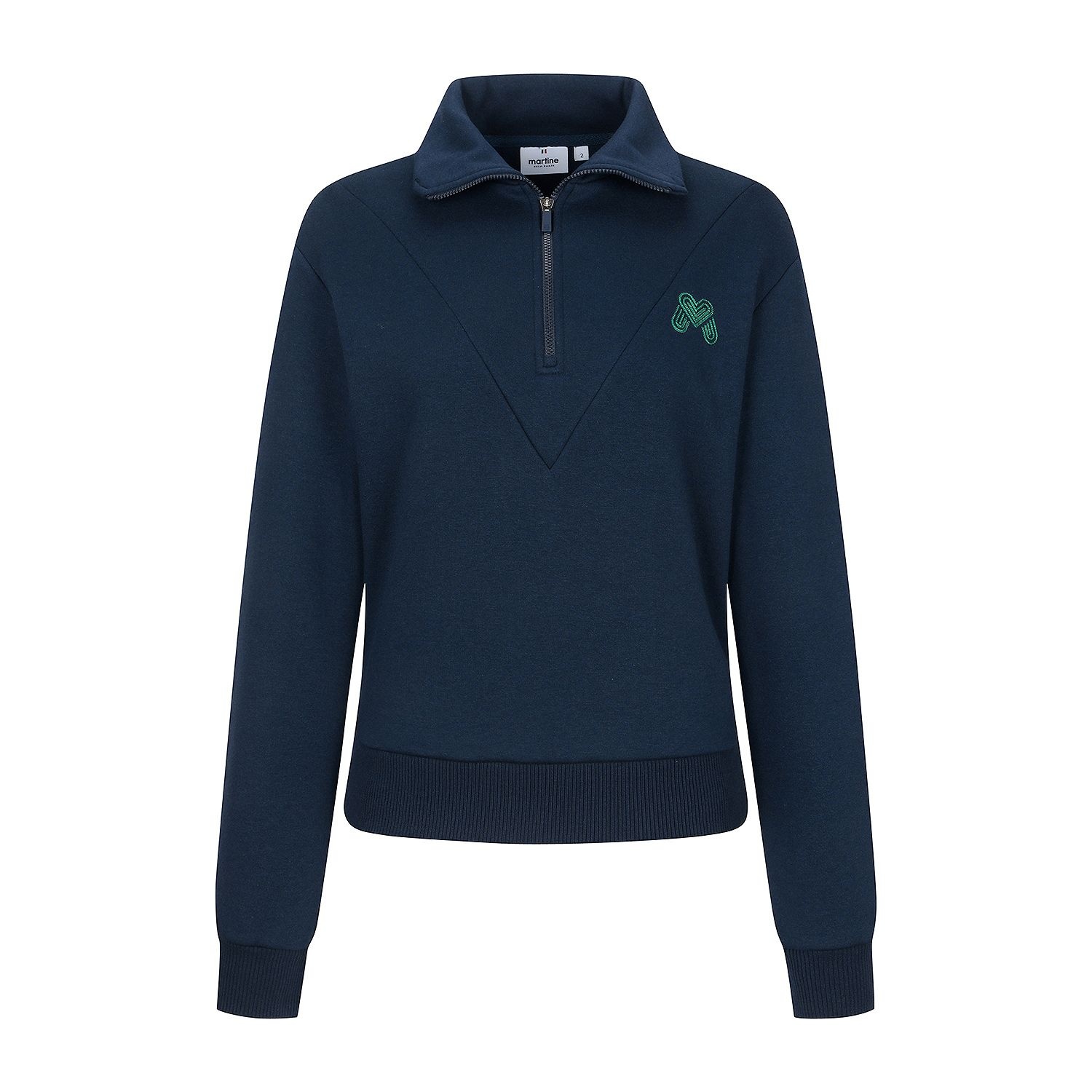 [롯데백화점] 마틴골프 여성 반집업티셔츠 네이비 (QW0DKS40649) LE1220417458