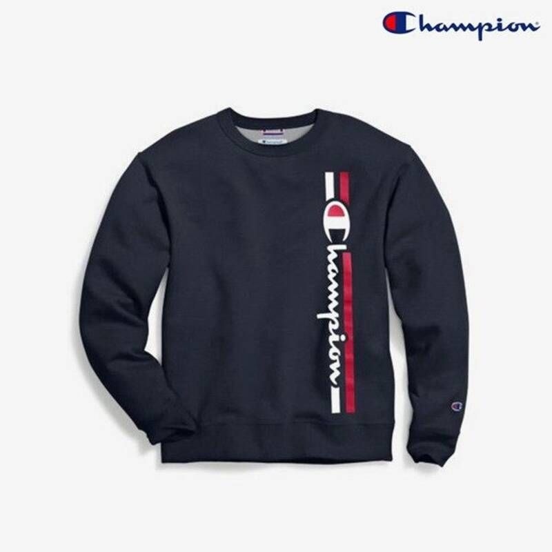 챔피온 세로로고 긴팔 맨투맨 GF88H Y07973 830723