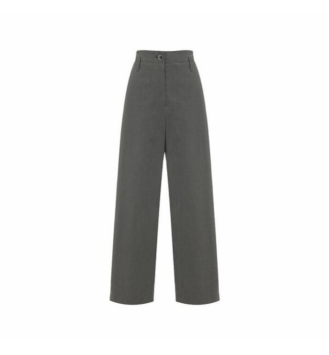 상세이미지참조 [아위]일자핏 하이웨스트 팬츠-CHARCOAL (HU23XE060482B_460)