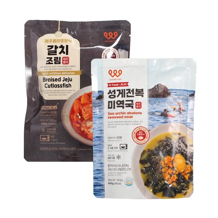 [이제주몰]제주웰링 갈치 조림 1개 성게전복 미역국 1개