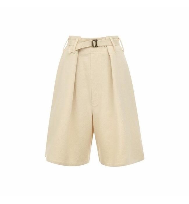 상세이미지참조 [아위]벨트 루즈 미디 팬츠-IVORY (HU23XD010438B_130)