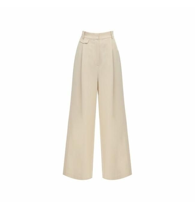 상세이미지참조 [아위]와이드 코튼 팬츠-L BEIGE (HU23XE020469B_140)