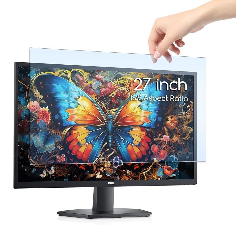 KEANBOLL [해외] PC모니터 가성비 게이밍 게임용 KEANBOLL 블루 라이트 방지 액정보호필름 패널 68.6cm 27인치 컴퓨터 모니터 차단 필터