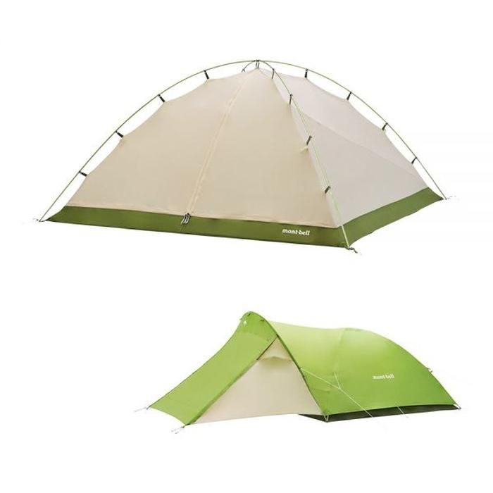 몽벨 3인용 거실 타프형 텐트 크로노스 캐빈 3 오토캠핑 백패킹