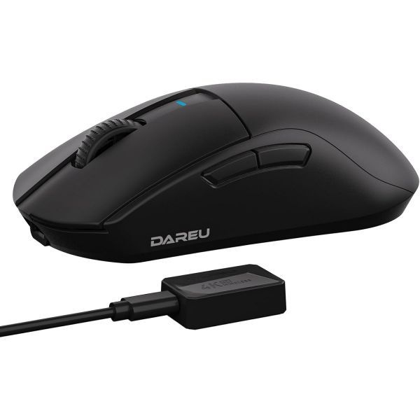 [해외] DAREU A950pro Al-Mg 합금 초경량 무선 게이밍 마우스 55g 마그날륨 쉘 PAW3395