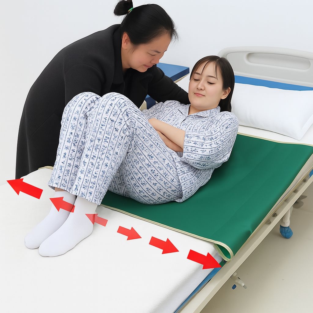슥슥이동 와상 환자 슬라이딩 이동시트 자세변환용구 매트