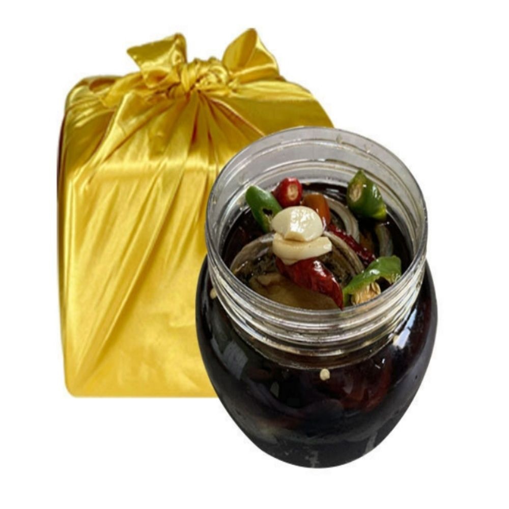 국내산 쫄깃한 완도 전복장 2KG 선물포장 국산전복장 전복장조림 완도전복장조림