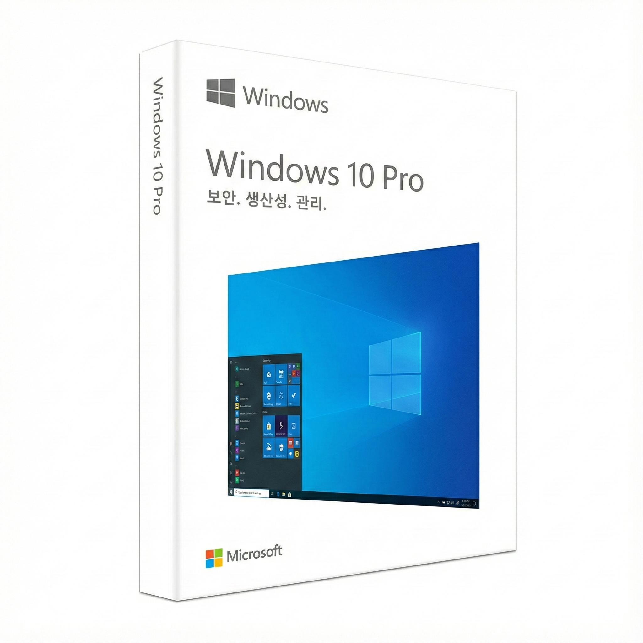 마이크로소프트 윈도우10 Pro FPP(Windows10 Pro FPP) 처음사용자용 설치USB 풀패키지