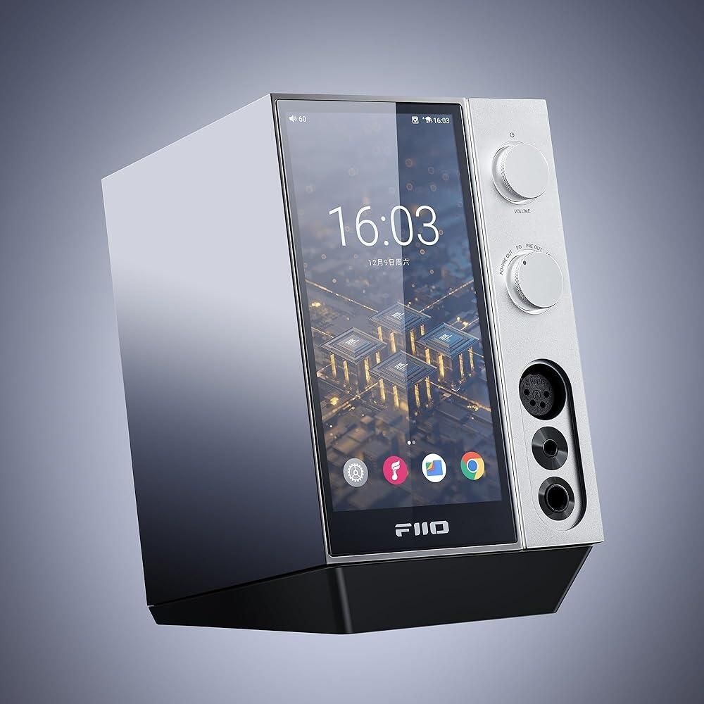 FiiO [해외] FiiO R9 안드로이드 미디어 스트리머, 네트워크 플레이어, HDMI/MQA 풀 디코딩, USB DAC, DSD512 PCM768kHz/32비트 블루투스 5.0