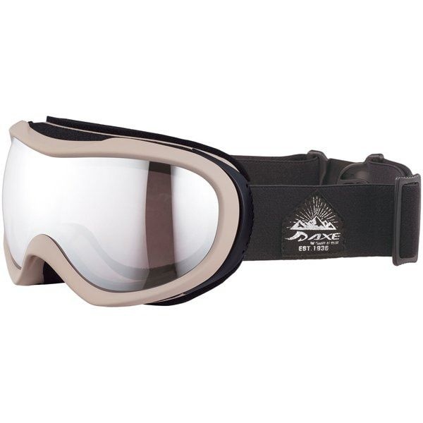 AXE OMW-780N 스키 스노우보드 매트 베이지 라이트 핑크 베이스+실버 미러 BE 171142