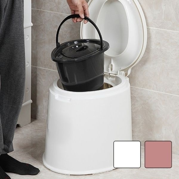 간이 좌변기 휴대용 변기 요강 캠핑 노인 소변기