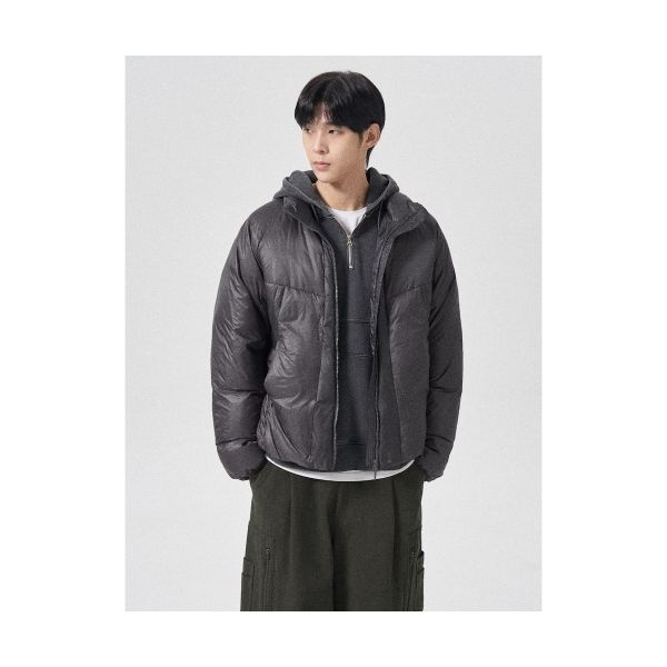 8SECONDS 에잇세컨즈 8SECONDS 립스탑 다운 점퍼 애쉬 424Y38LYF4 105414