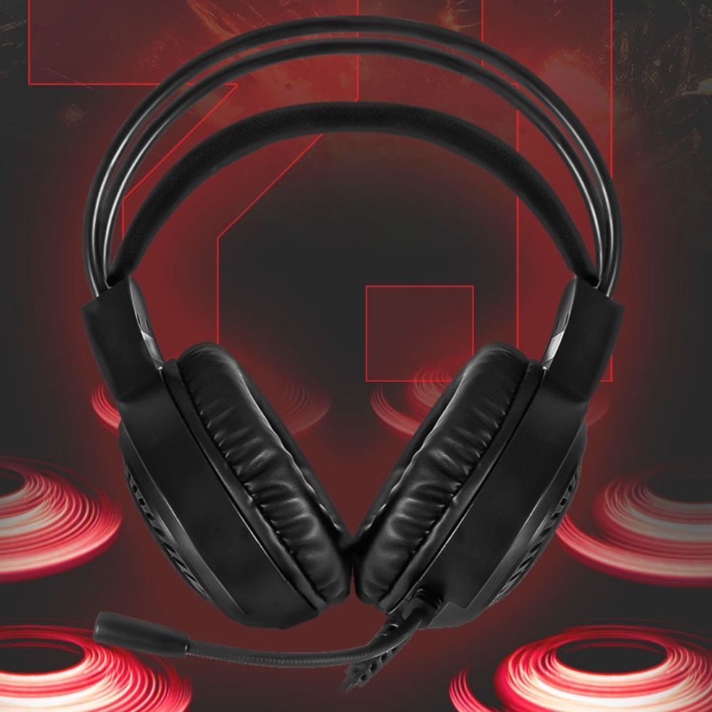 게이밍 PC 유연한마이크 헤드셋 USB 강의 고급 고급 음성채팅 7.1채널사운드 LED PC방