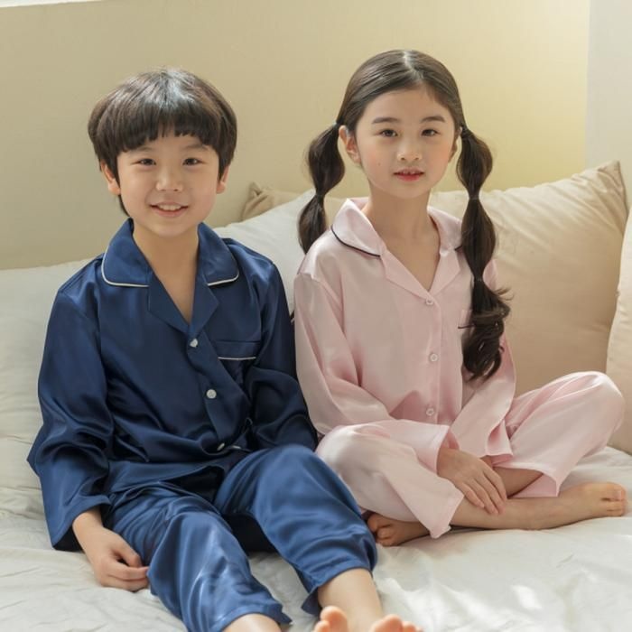 [핑코코]핑코코 4096 샤무 9부 아동잠옷 아동상하세트 파자마