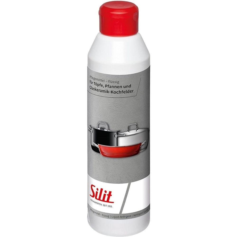 SILIT 실릿 세척제 냄비 팬 유리 세라믹 호브용 수세미 250ml