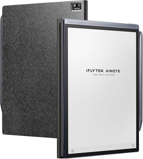 [해외] iflytek AINOTE Air 2 번들 테이킹 태블릿 및 폴리오 케이스