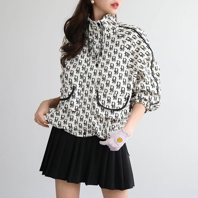 피핀 [골프일상] 로고패턴 하이넥 윈드러너 점퍼 #66615 2858778