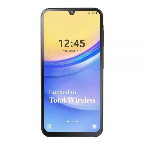 [해외] Total wireless 삼성 갤럭시 A15 5G, 64GB 선불 스마트폰, 6.5인치 FHD+ 슈퍼 AMOLED 디스플레이, 50MP 트리플 카메라, 오래 지