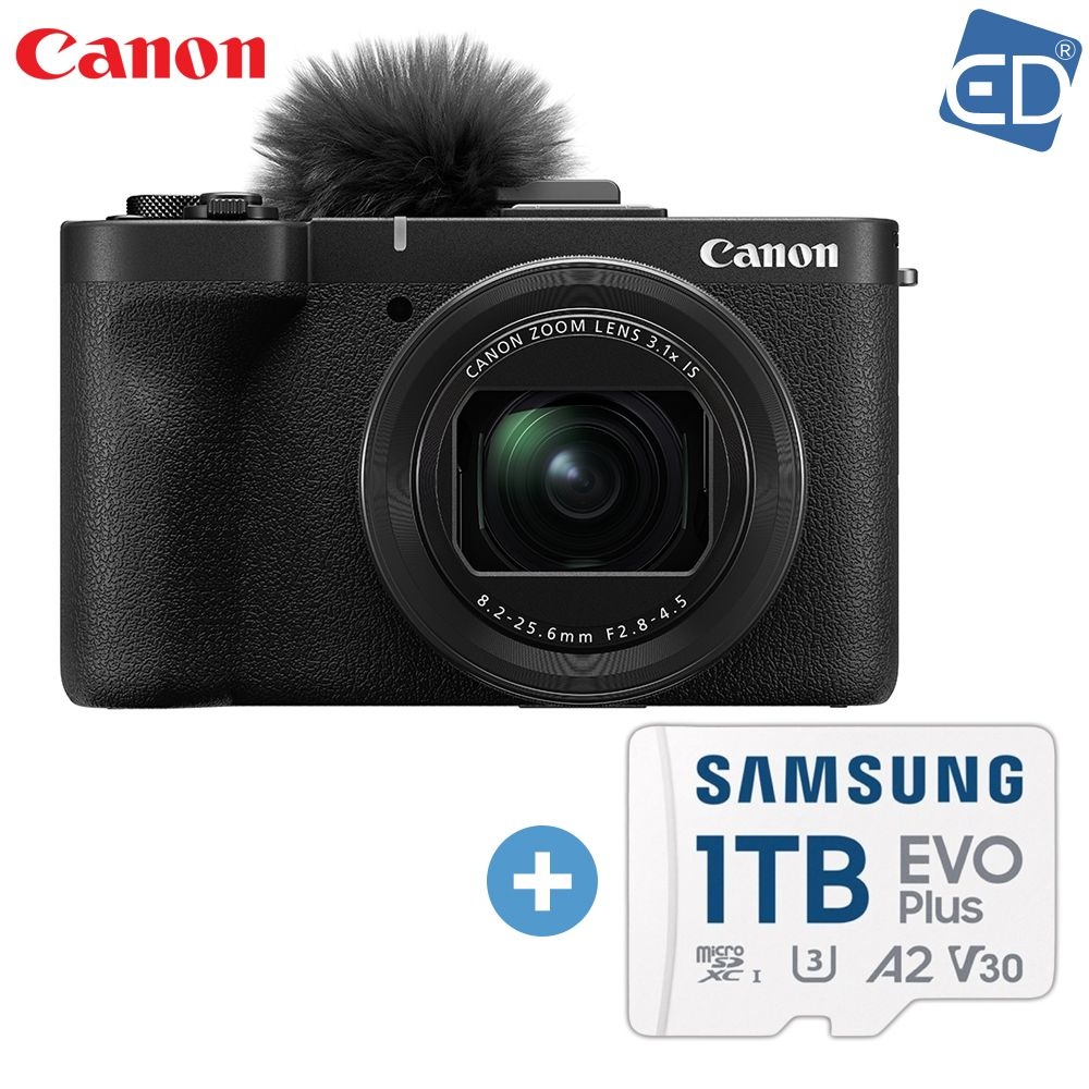 CANON INC 캐논 [캐논 정품] 파워샷 PowerShot V1+1TB 메모리 하이엔드 카메라 /ED