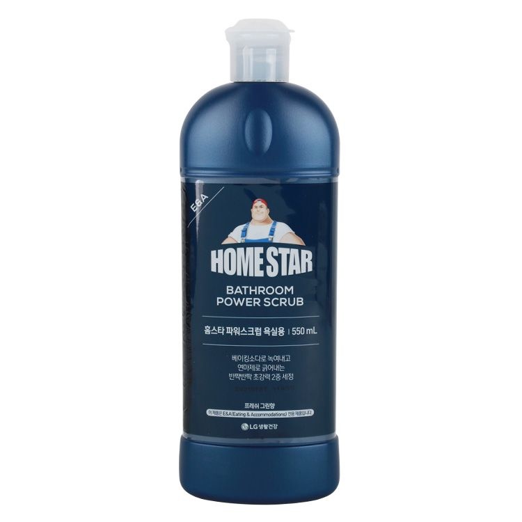 홈스타 엘지 미스터 홈스타 파워 스크럽 욕실용 550ml(800g)