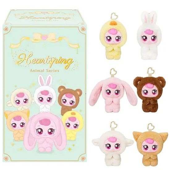 ㈜에스에이엠지엔터테인먼트 캐치티니핑인형 시즌6 프린세스 하츄핑 인형 애니멀 서프라이즈 랜덤 키링 장난감