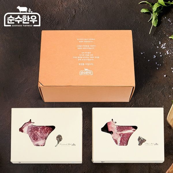 [롯데백화점]  1등급 순수한우 국내산 냉장 토마호크+티본세트 1kg LE1214827286