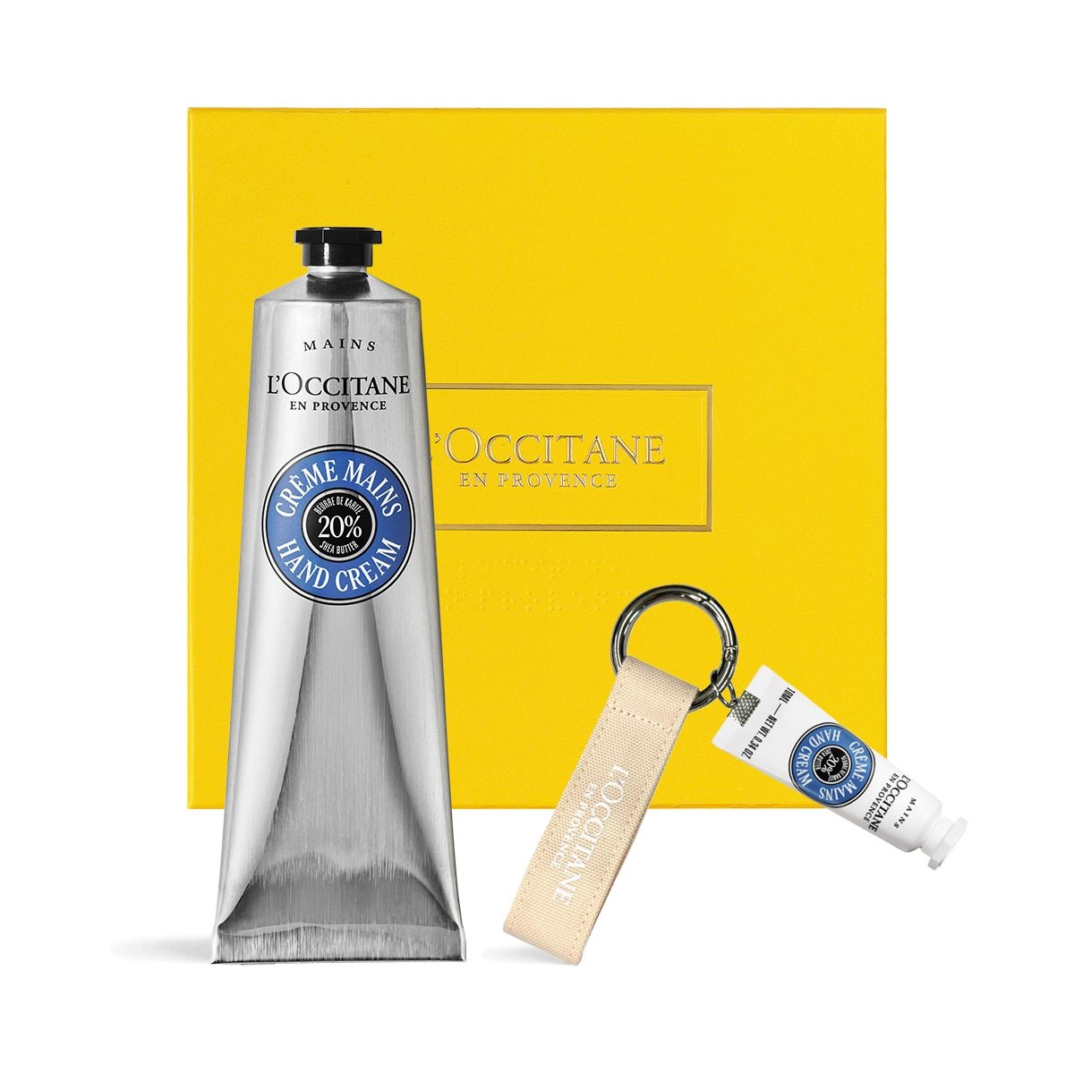 [롯데백화점] 록시땅 [기프트] 시어 버터 핸드 크림 150ml 세트 (카리테 콩포르)(+록시땅 키링)