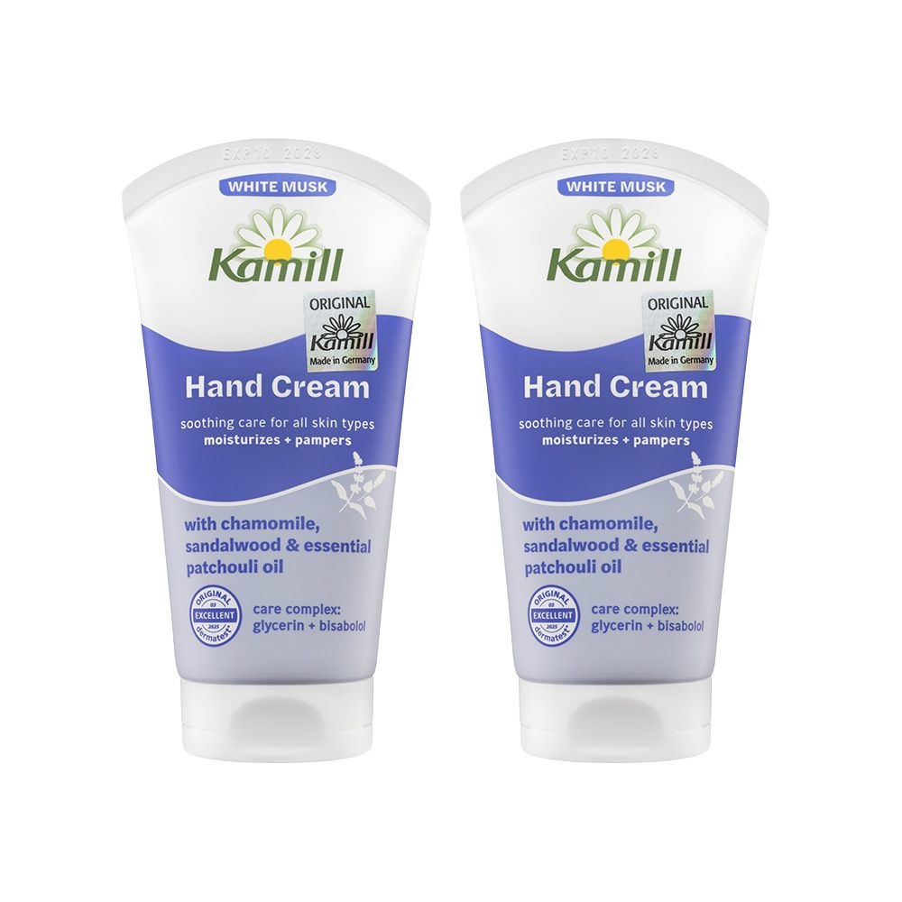 버너스케어 지엠비에이치 카밀 [카밀] 핸드크림 화이트머스크 75ml 2개