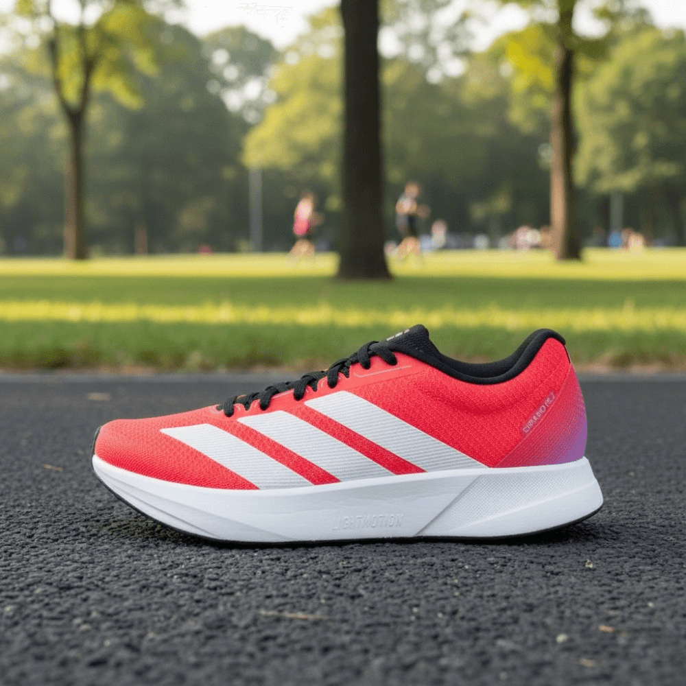 [해외] 26년신상 아디다스 듀라모 RC2 남자 여자 러닝화 레드화이트