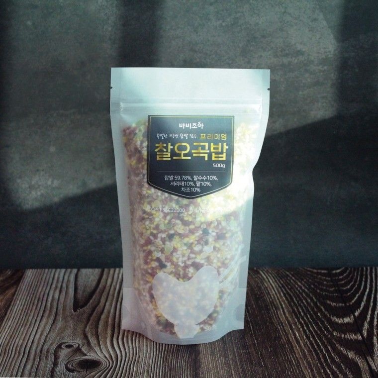 프리미엄 찰오곡밥 500g 찰밥