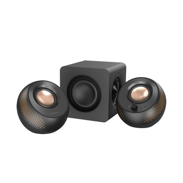 매장정품 CREATIVE PEBBLE X PLUS 유무선 2.1채널 RGB 스피커